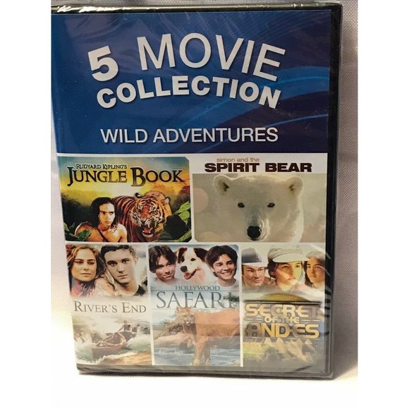 Other - 5 Movie Collection Wild Adventures Region 1 DVD New